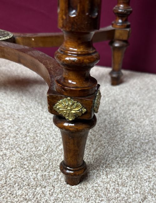 MARQUETRY POUDREUSE CIRCA 1875 WORKDRESSING TA - ADDITIONAL PHOTO 6
