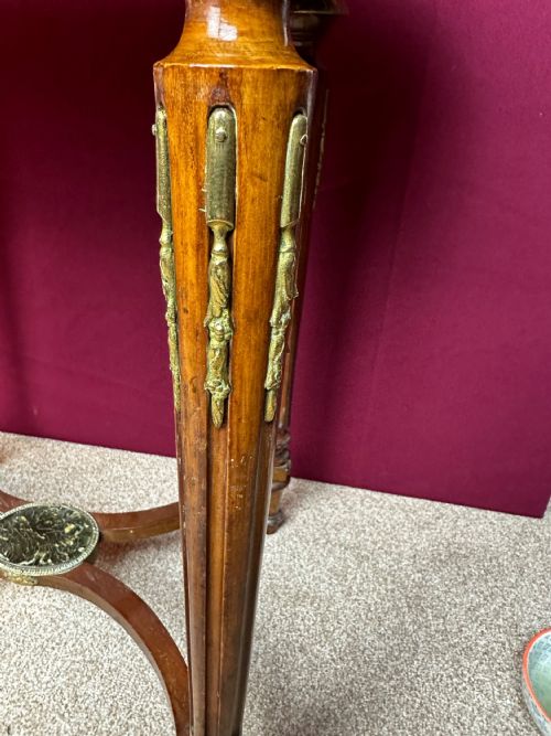 MARQUETRY POUDREUSE CIRCA 1875 WORKDRESSING TA - ADDITIONAL PHOTO 5