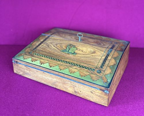Exceptional Quality, Regency Stationery  Writing Slope, Circa 1830