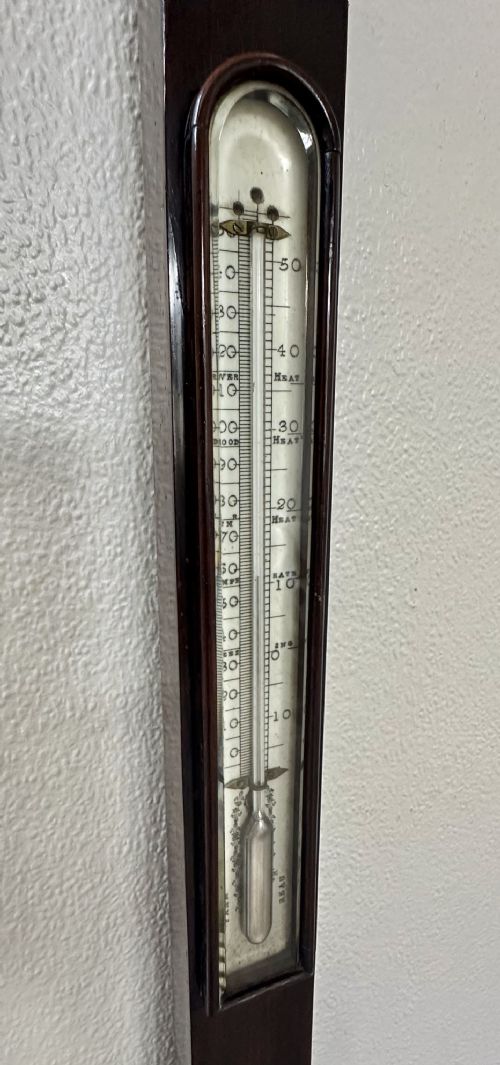 GEORGIAN STICK BAROMETER CIRCA 1830 - ADDITIONAL PHOTO 1