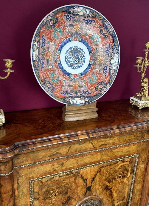 A Good and Large Imari  Charger Circa 1875.