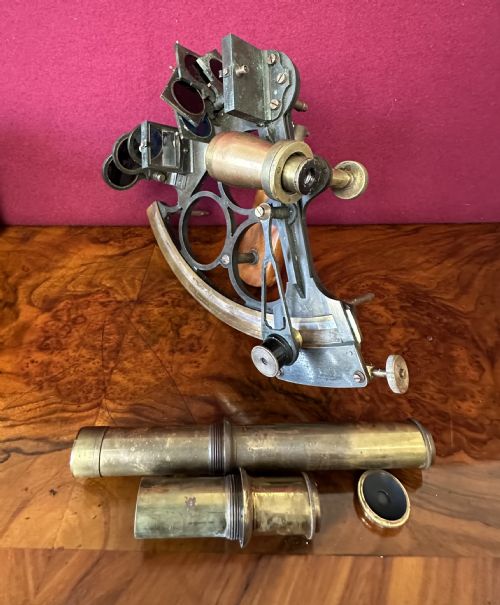 Sextant Contained  in the Original Fitted Case.