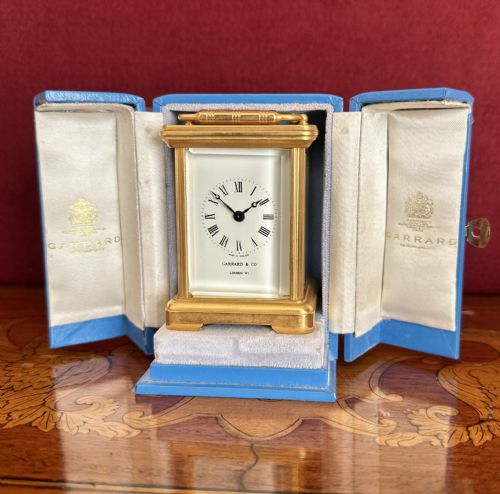 Garrard & Co Miniature Carriage Clock
