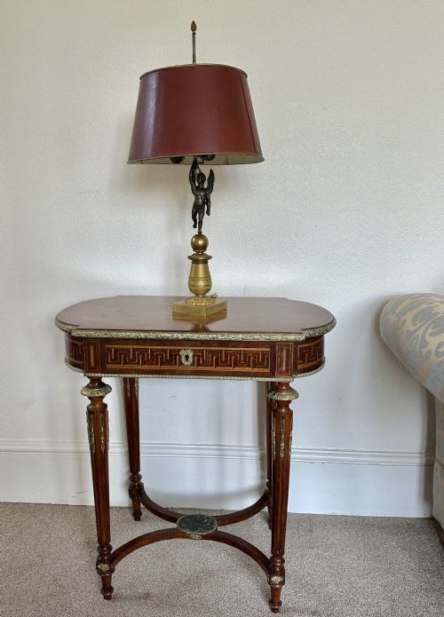 TOLE PEINTE LAMP CIRCA 1850 - ADDITIONAL PHOTO 2