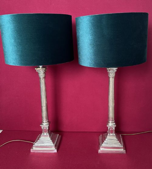 A Good and Large Pair of Lamps