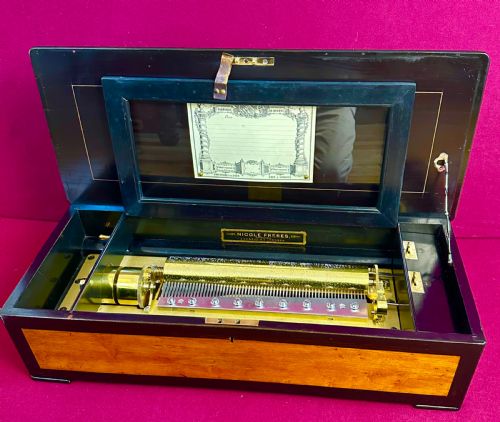 Fantastic Condition, Nicole Freres Music Box. Victorian, Musical Box