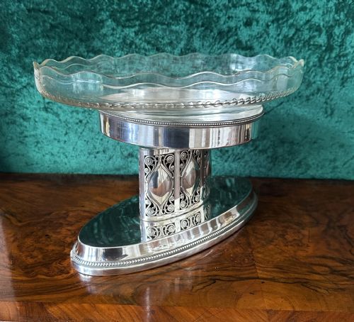 WMF OVAL PEDESTAL STAND CIRCA 1900 - ADDITIONAL PHOTO 3