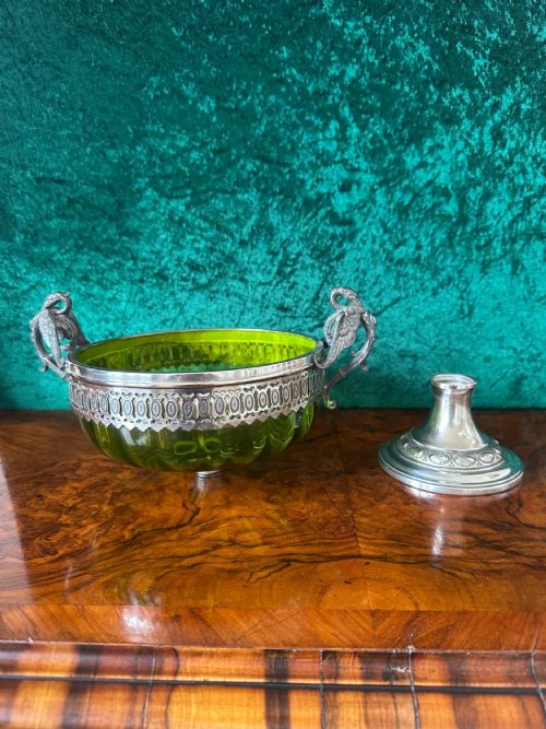 WMF PEDESTAL TWIN HANDLED BOWL CIRCA 1900 - ADDITIONAL PHOTO 6