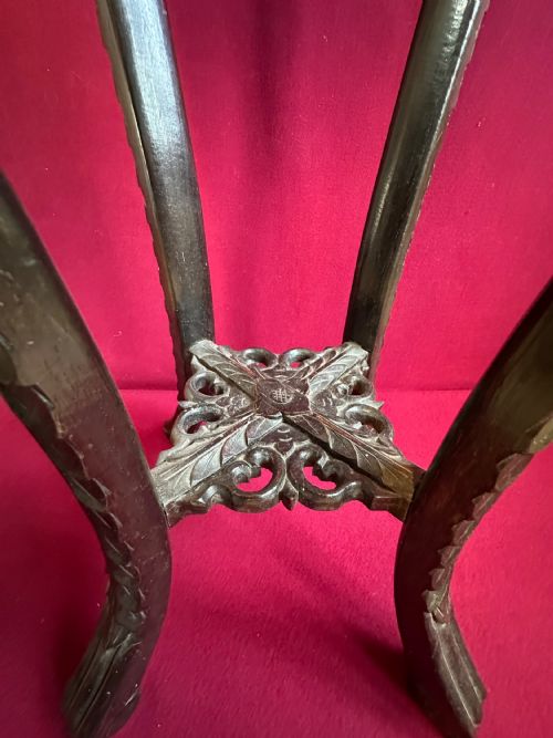 A CHINESE PLANTER CIRCA 1910JARDINIERE STAND PEDESTAL - ADDITIONAL PHOTO 2