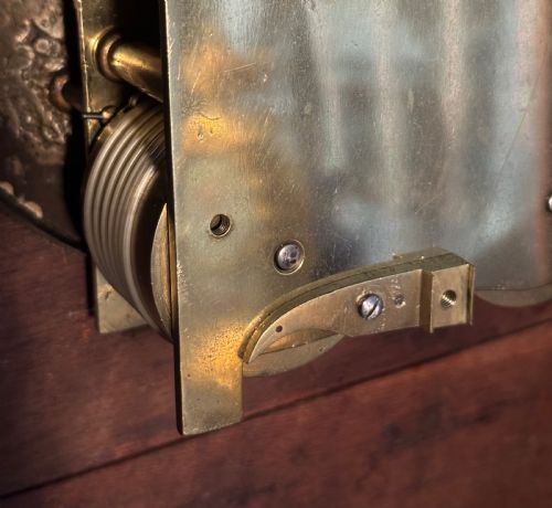 A GOOD ENGLISH GEORGIAN BRACKET CLOCK - ADDITIONAL PHOTO 5