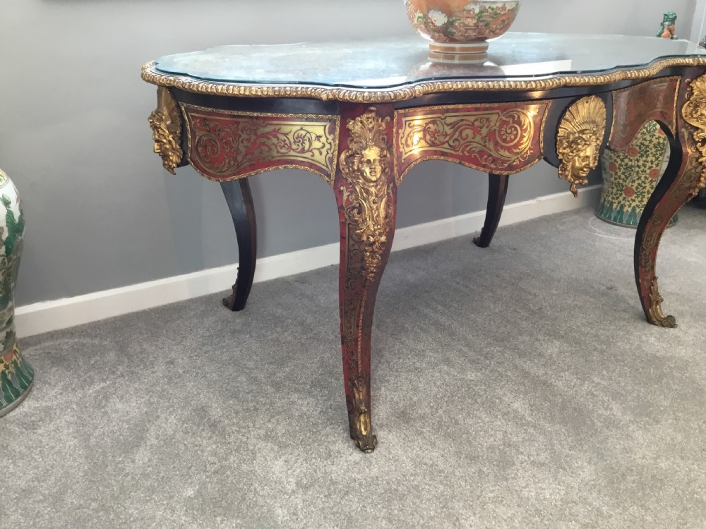 NAPOLEON lll Centre table after A.C.BOULLE Circa 1880 - SOLD View VI