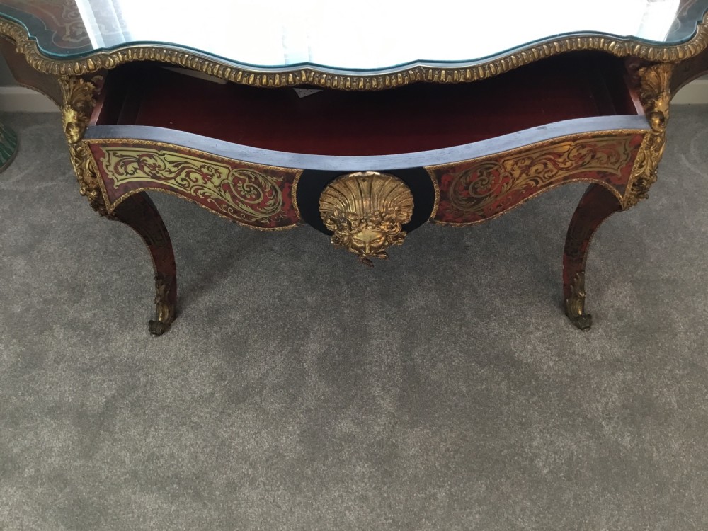 NAPOLEON lll Centre table after A.C.BOULLE Circa 1880 - SOLD View III