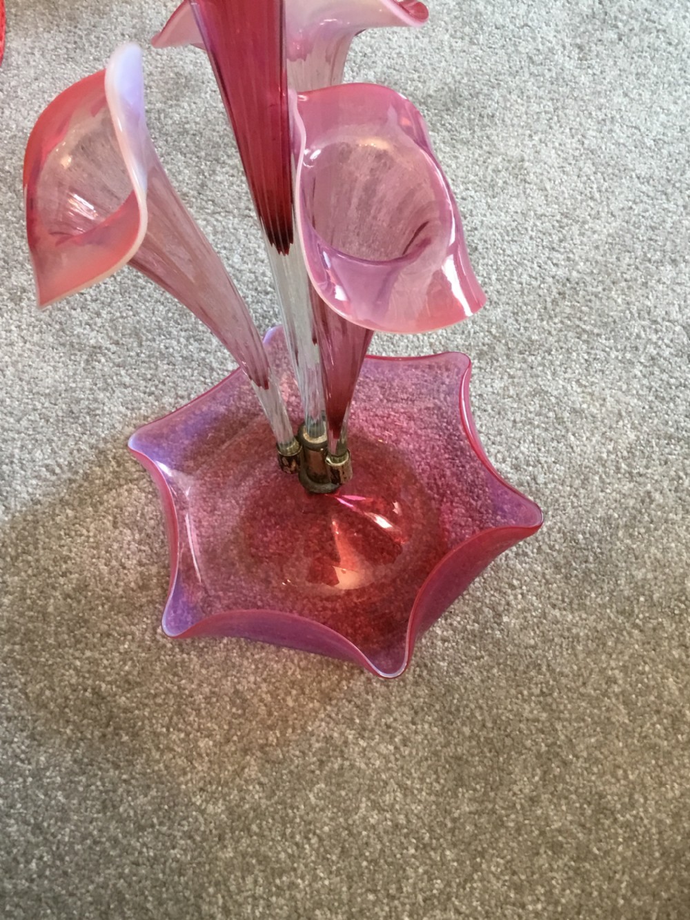 Victorian Epergne circa 1860 View III