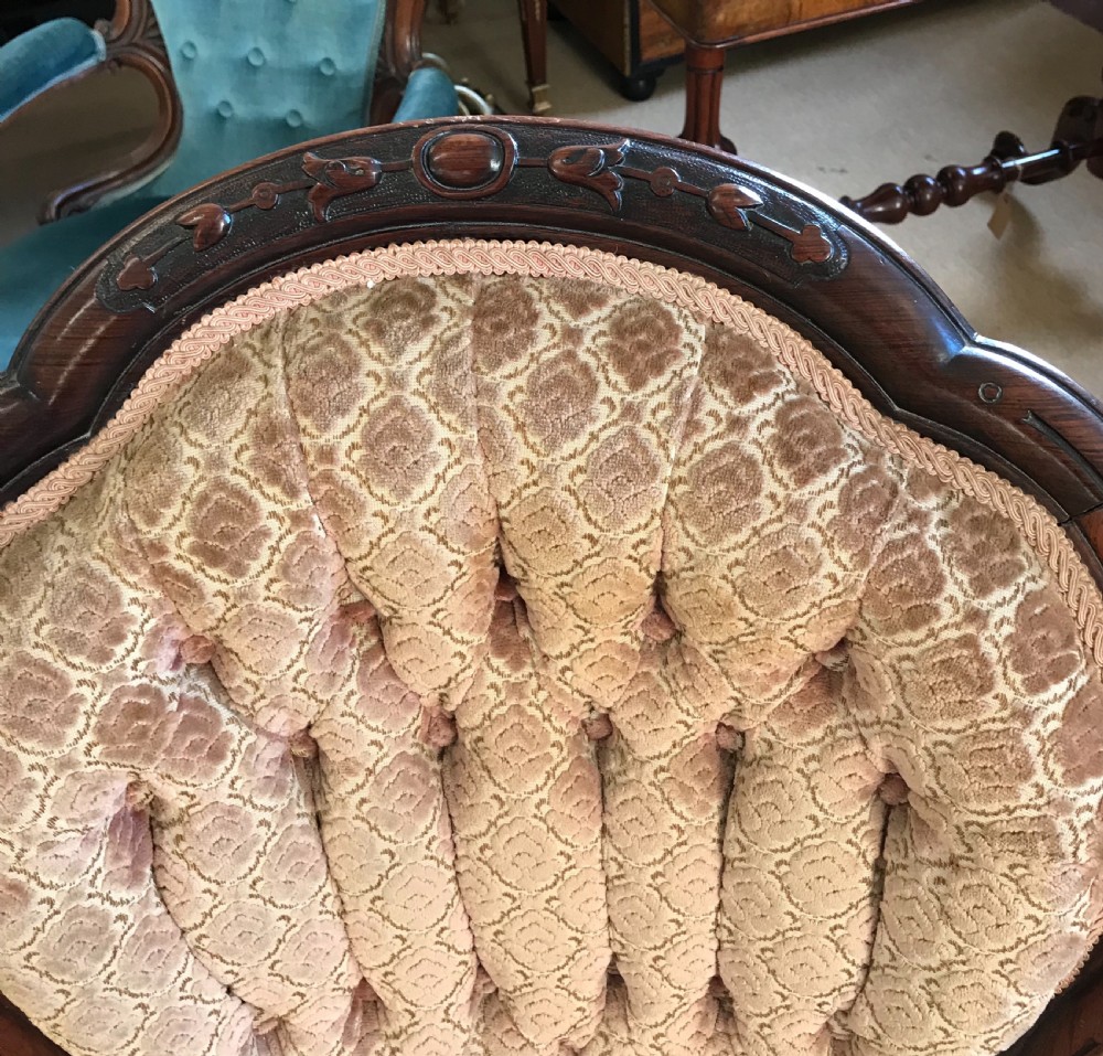  Victorian salon chair circa 1875  View III