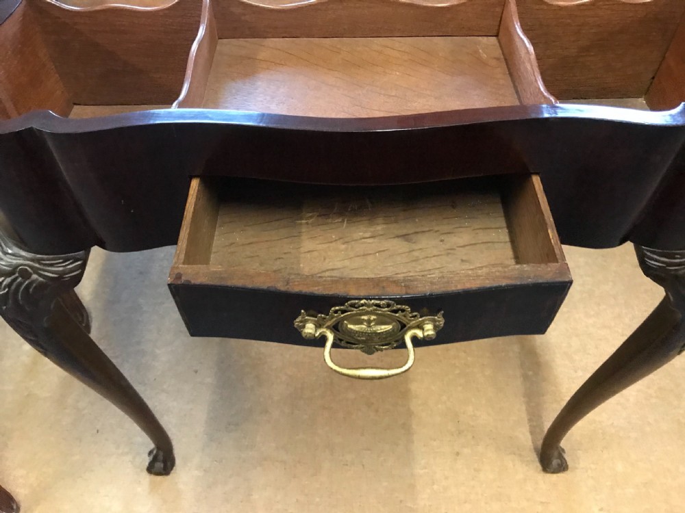 18th century Duch  mahogany games table  View IV