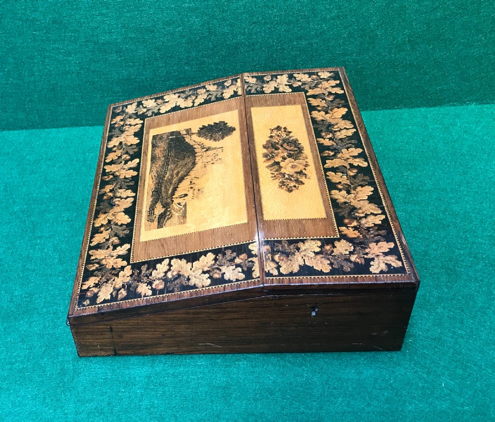 Tunbridge ware writing box View III