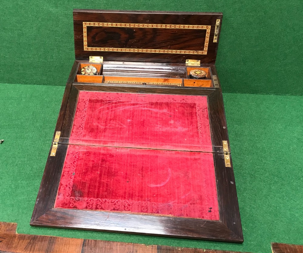 Tunbridge ware writing box View IV