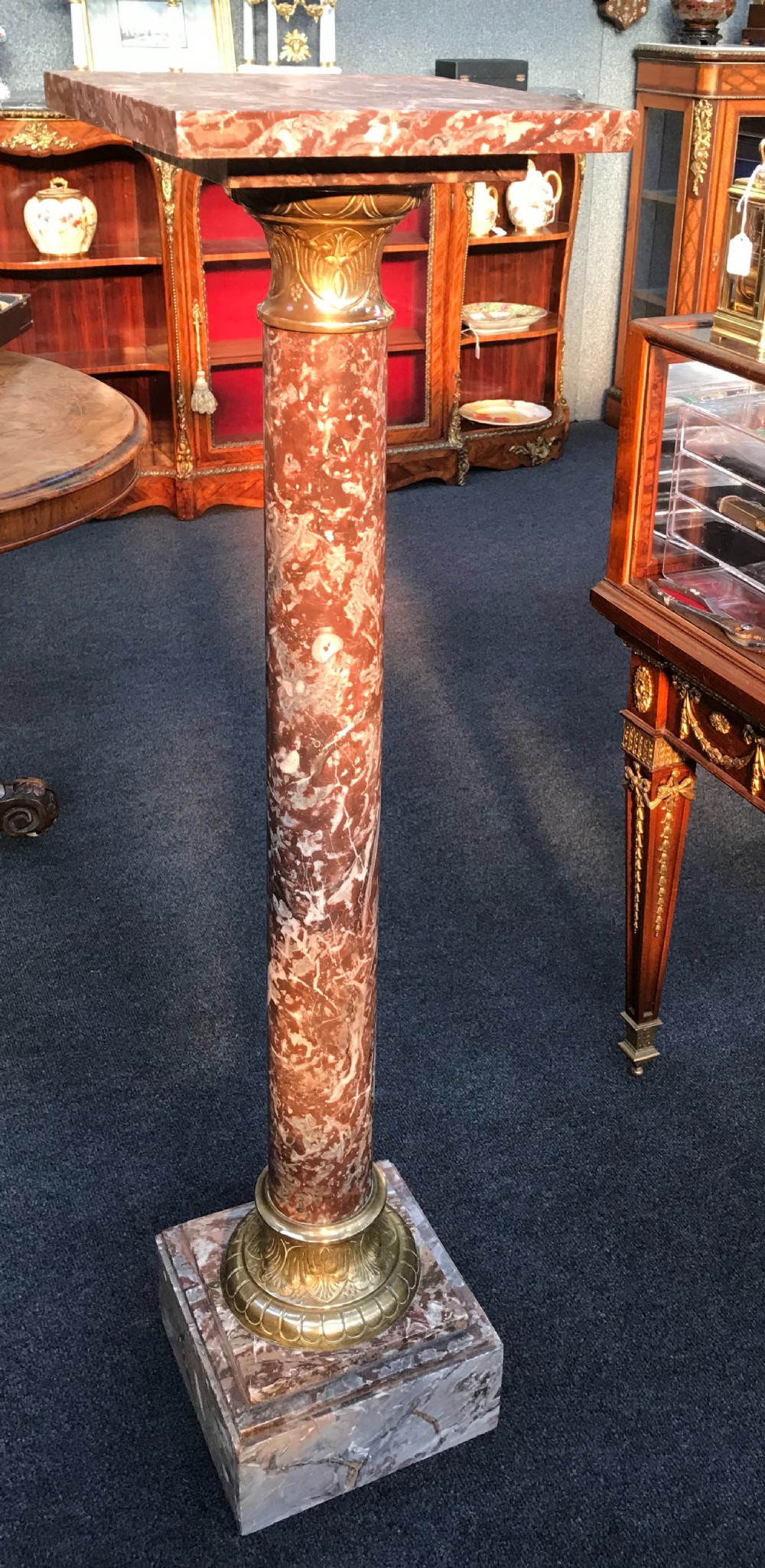  Decorative marble pedestal 