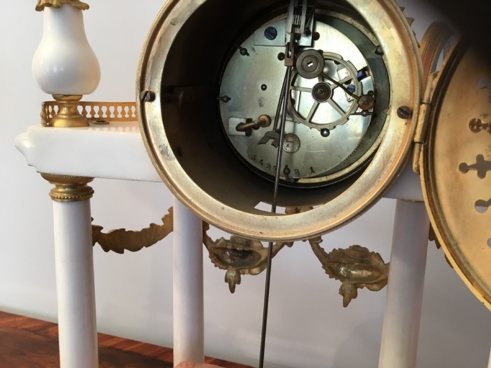 19th century clock garniture circa 1875 View VI