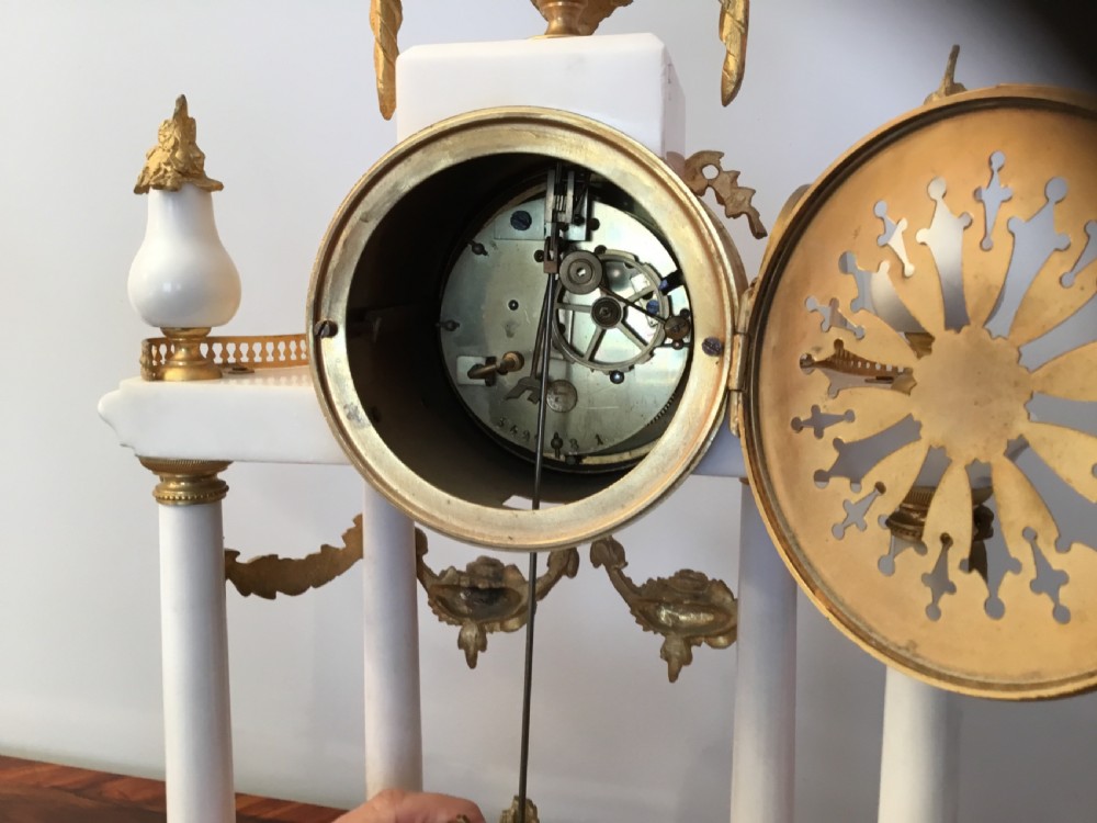19th century clock garniture circa 1875 View VII