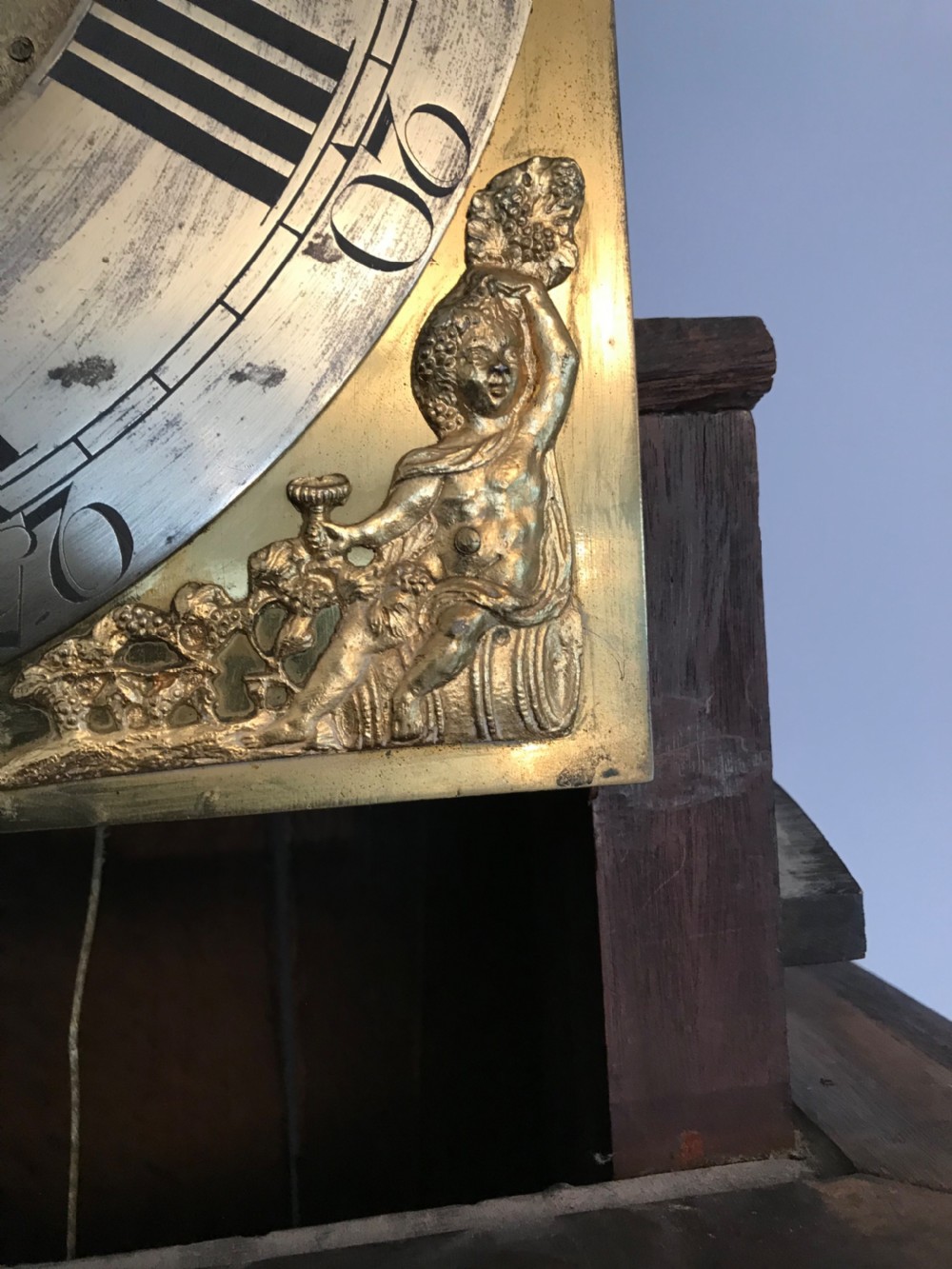 A good London eight day striking long case clock View V