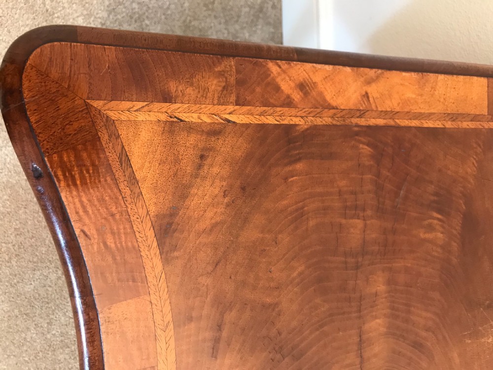  A fine walnut versatile writing, dressing table or sideboard, lowboy circa  1920 View IV