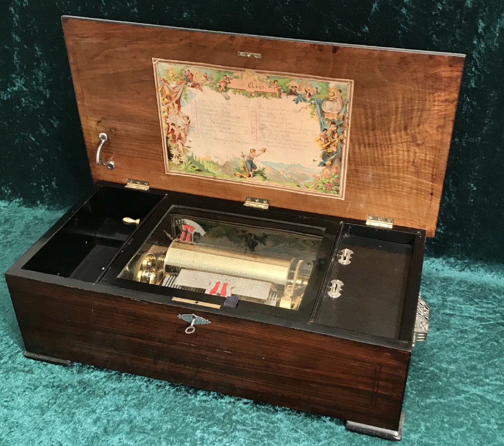 Victorian 20 Airs, musical, Music Box circa 1875