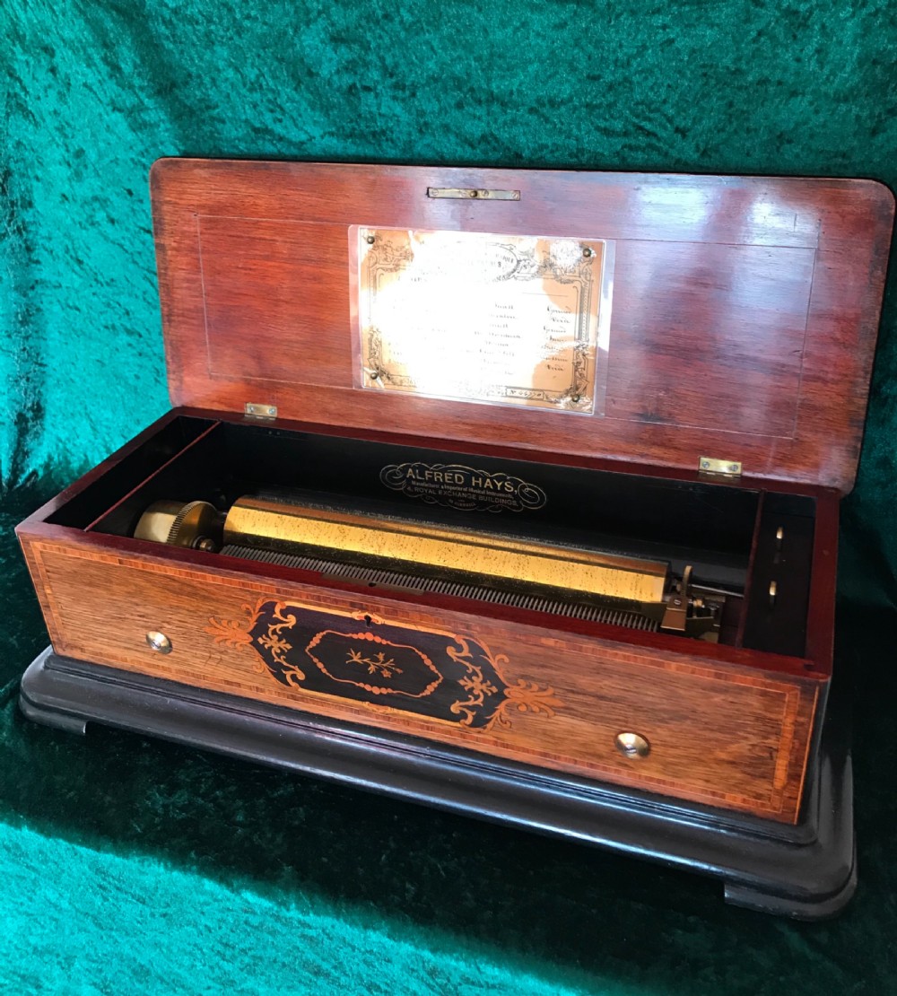 Nicole Freres 8 Aires Music box. Musical box.