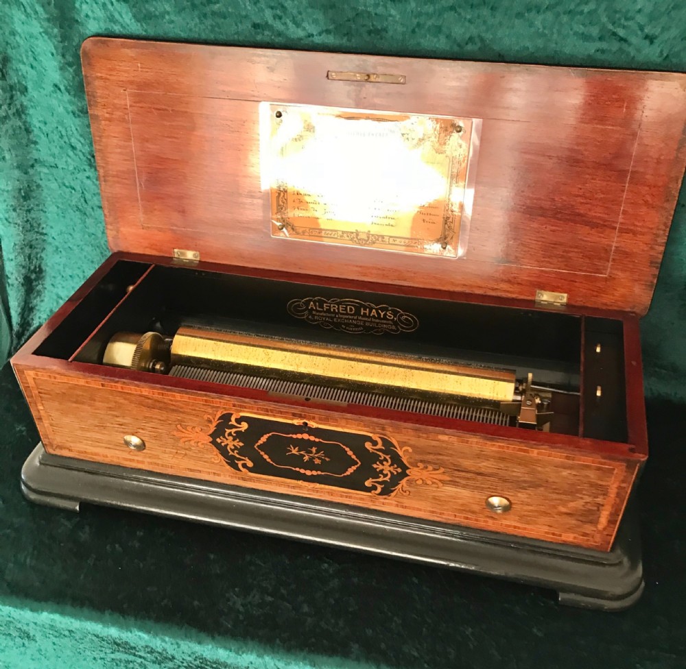 Nicole Freres 8 Aires Music box. Musical box. View IX