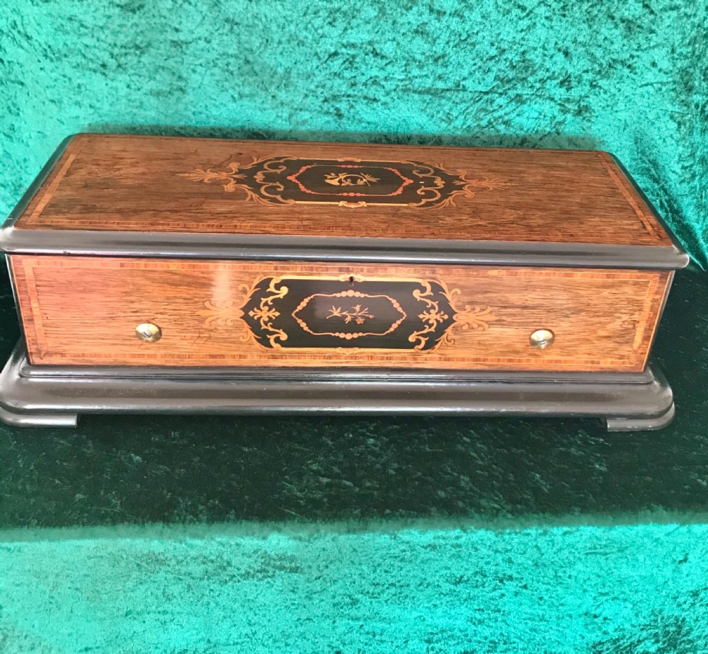 Nicole Freres 8 Aires Music box. Musical box. View X