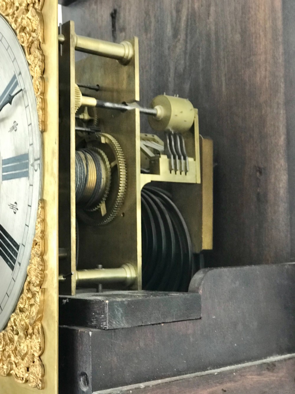 Exceptional london longcase, clock, circa 1900 musical,Goldsmiths and silversmiths  View XII