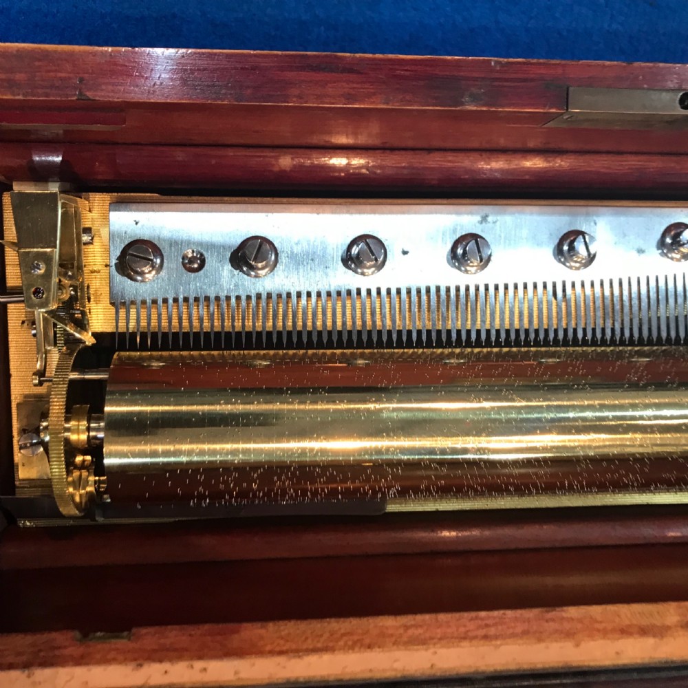 A fine  Victorian Music Box circa 1875 View II