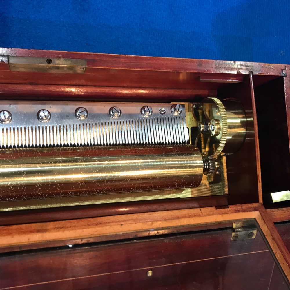 A fine  Victorian Music Box circa 1875 View III