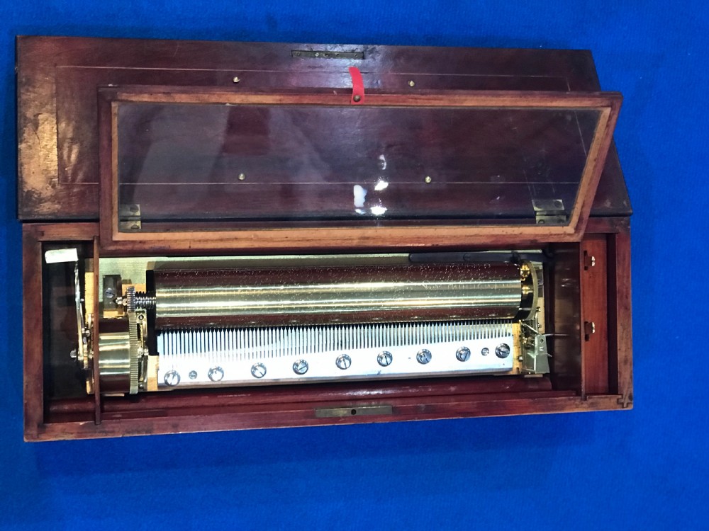 A fine  Victorian Music Box circa 1875 View V