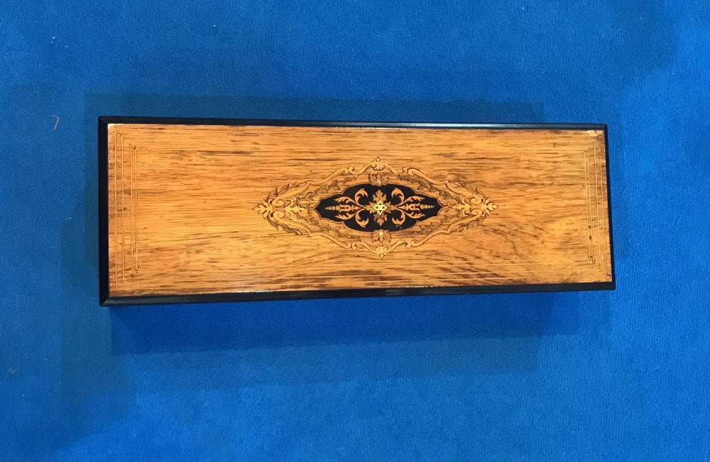 A fine  Victorian Music Box circa 1875 View VI