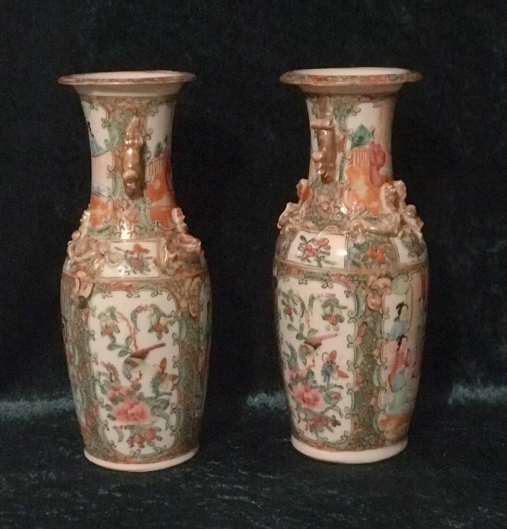 A pair of Canton vases circa 1890 View III