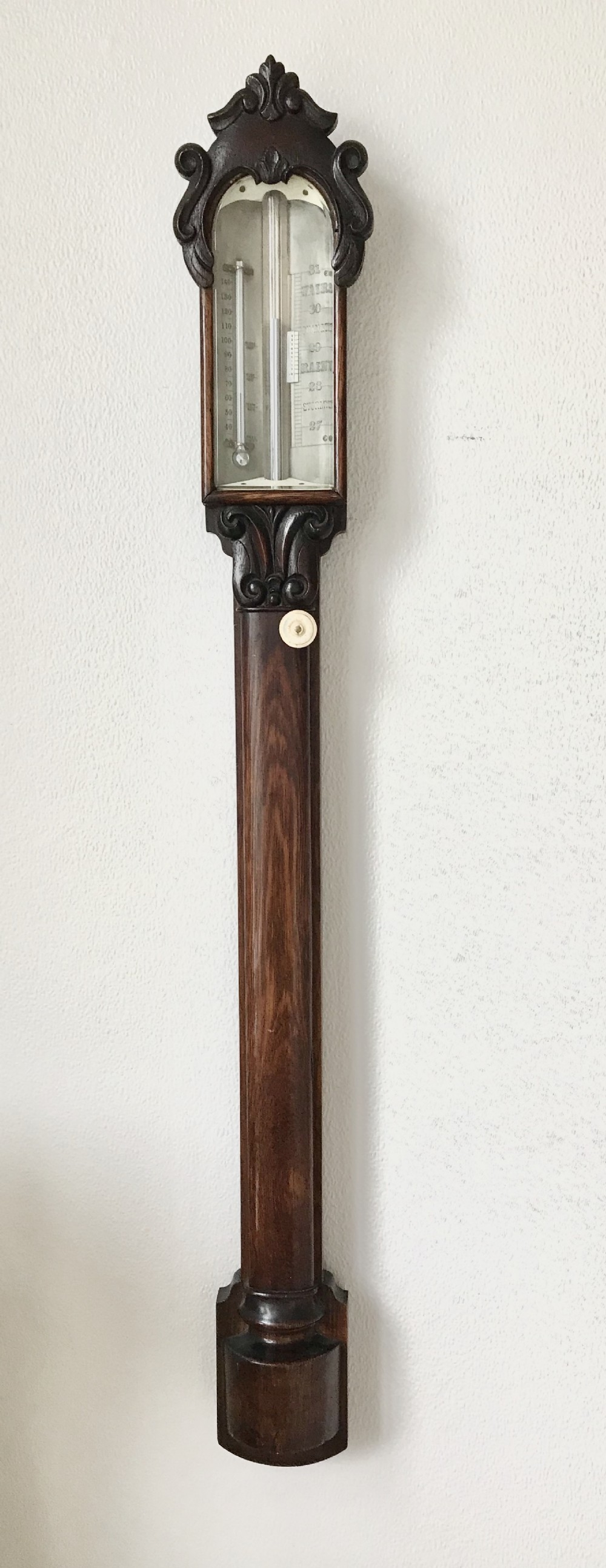 A Good Victorian stick barometer circa 1880