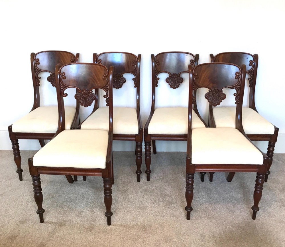 A set of six chairs of Baltic origin possibly Russian View IV