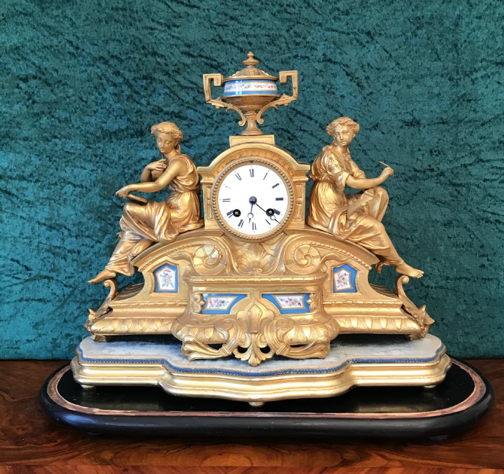 19th mantle clock circa 1875. 