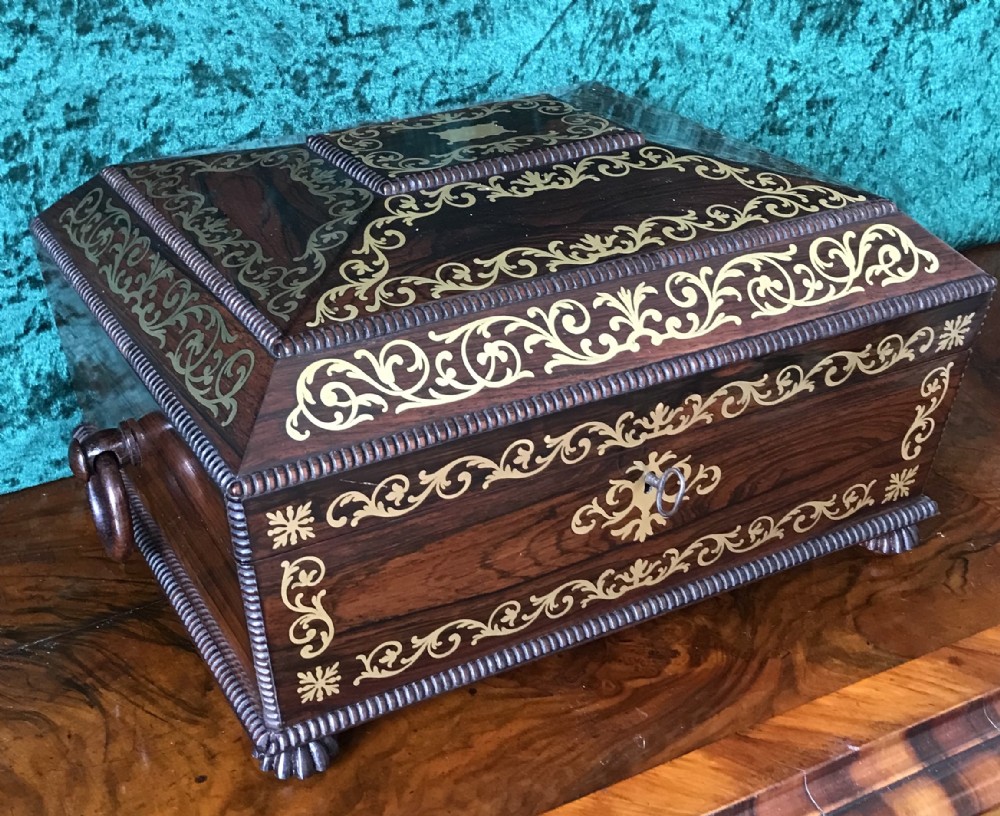 Sewing box circa 1830