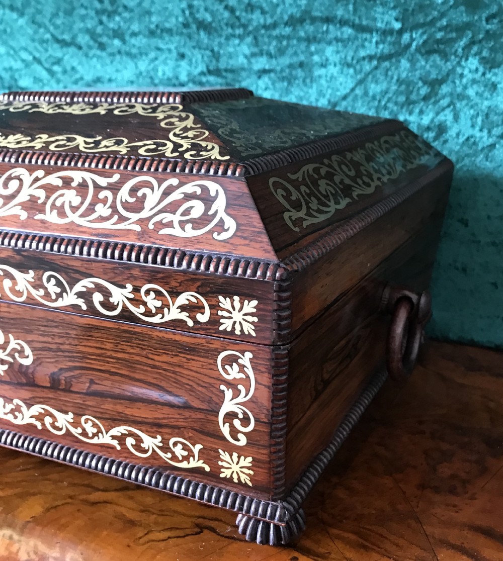 Sewing box circa 1830 View II