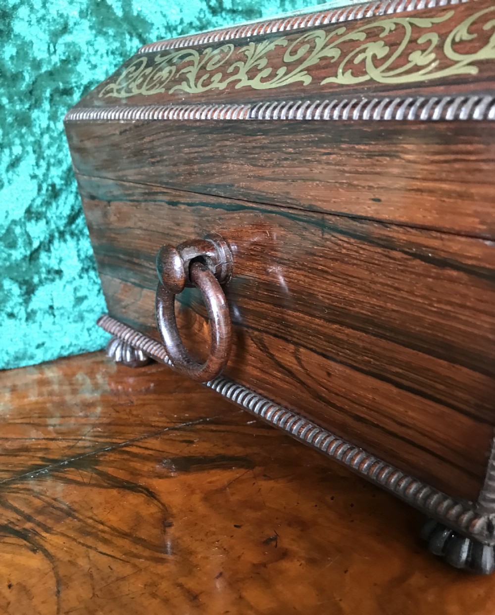 Sewing box circa 1830 View III