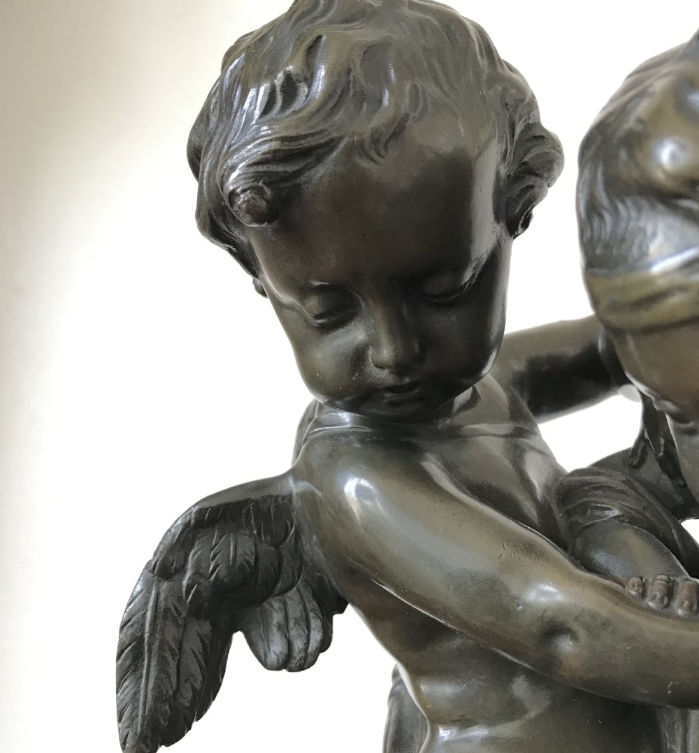 19th century bronze group circa 1870 View V