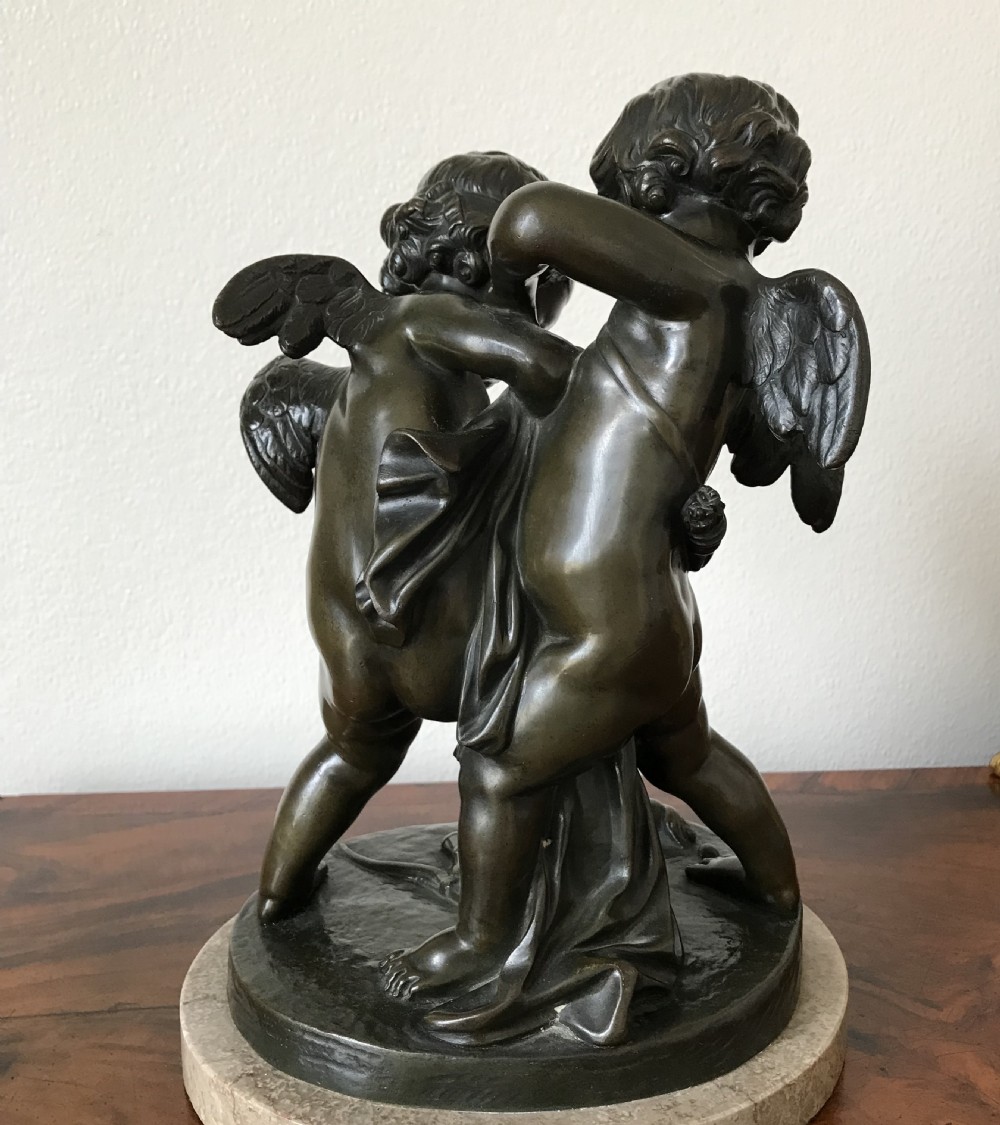 19th century bronze group circa 1870 View VII