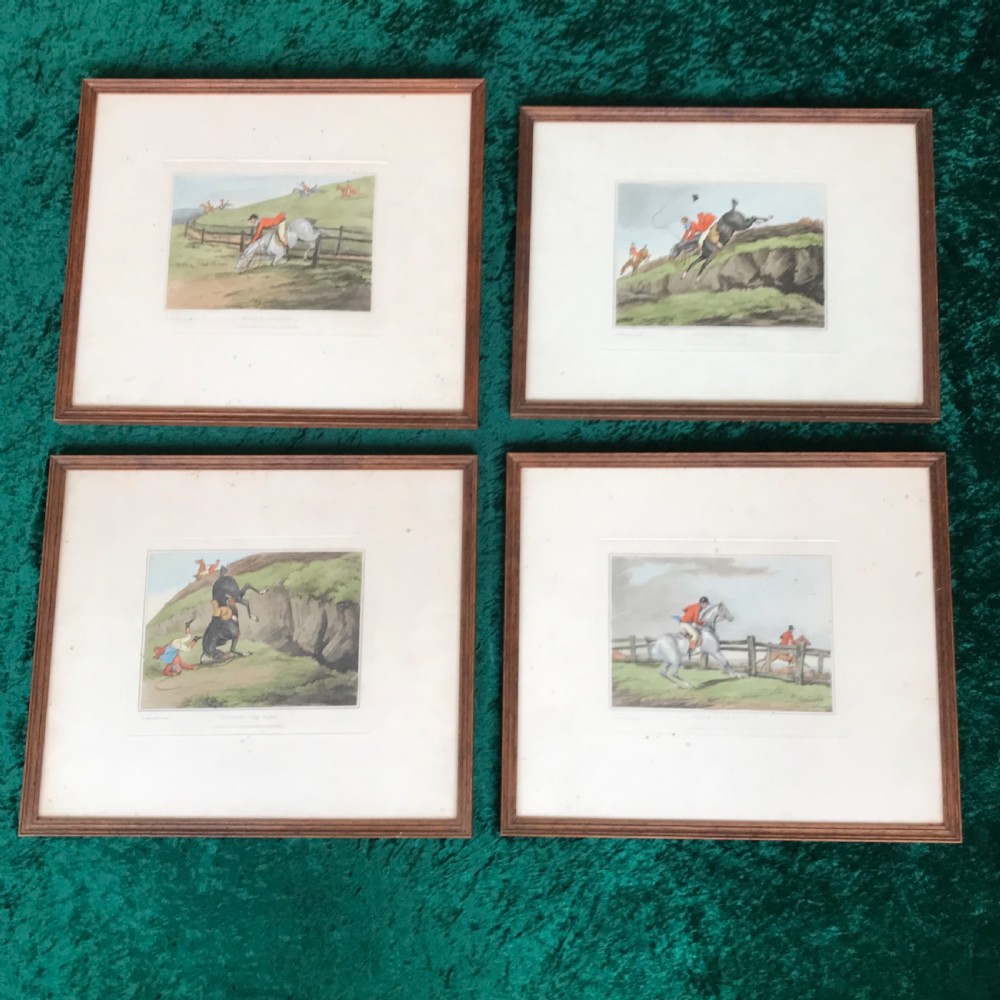 Henry Alken prints circa 1818