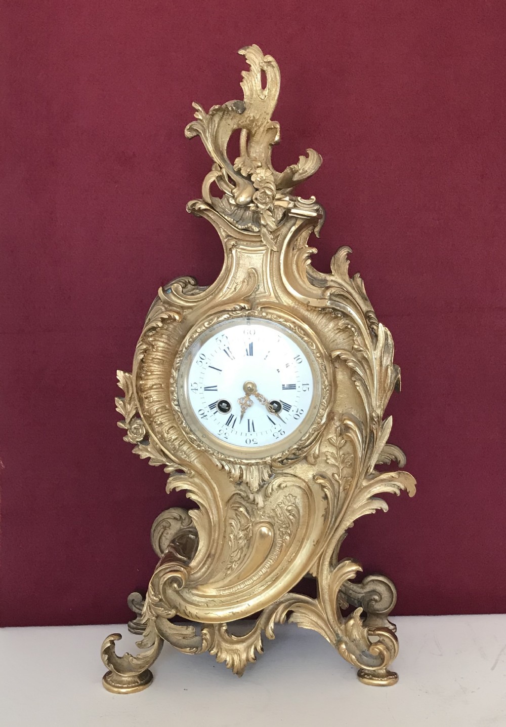 French mantle clock circa 1880