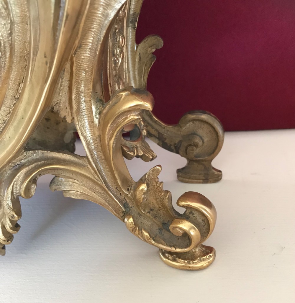 French mantle clock circa 1880 View VI