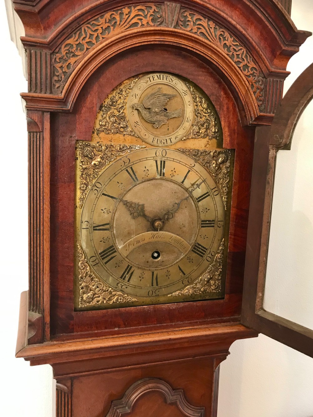 Small Automaton, Grandmother, long case clock, circa 1900 View V