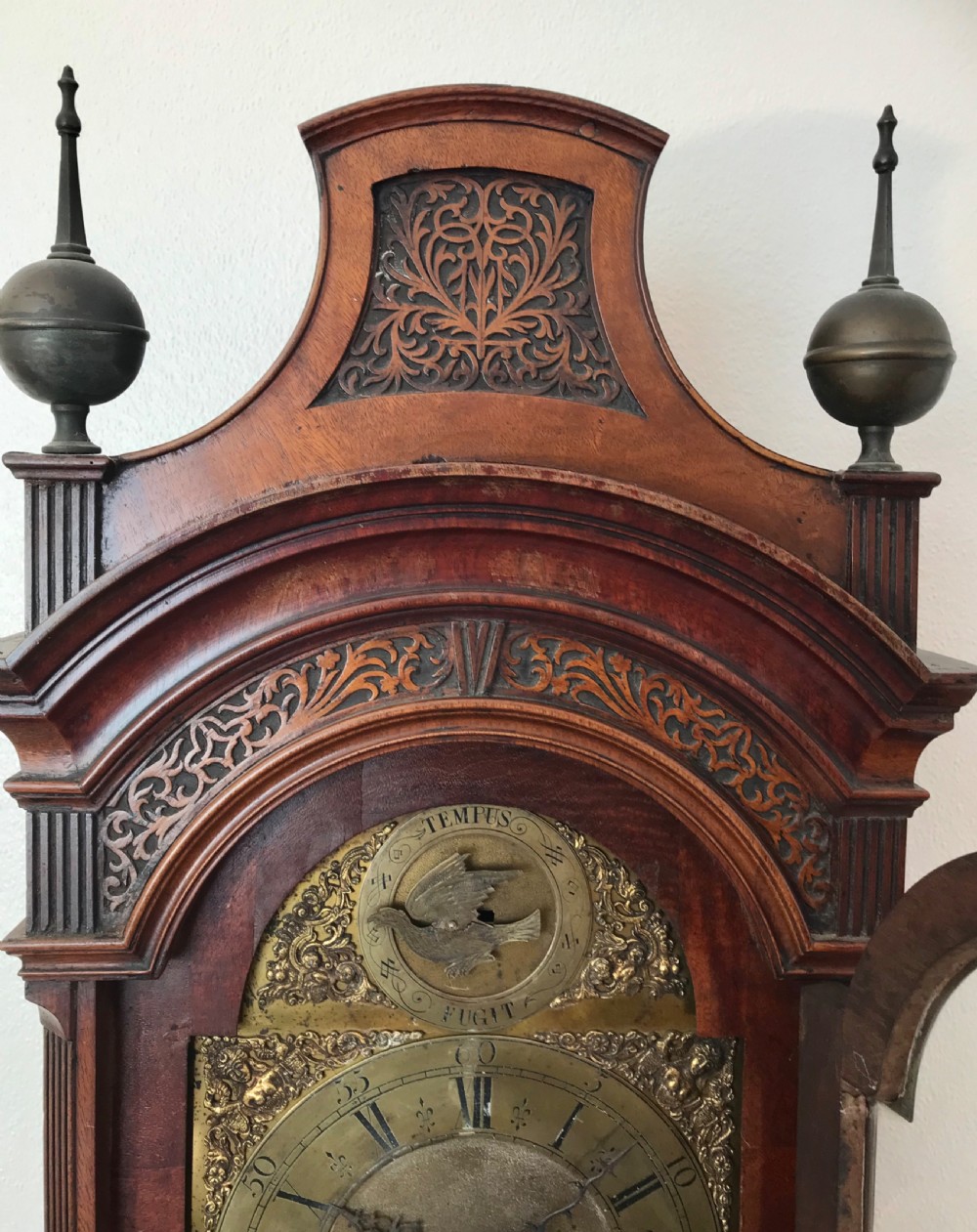 Small Automaton, Grandmother, long case clock, circa 1900 View VI