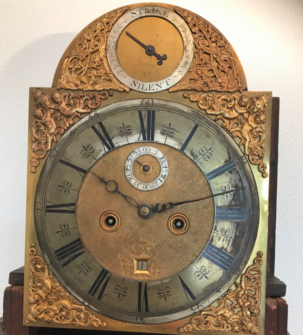 Good Georgian London long case, Grandfather clock. View VII